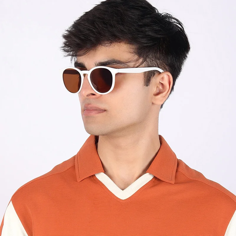 Woggles Polarized Round Sunglasses|100% UV Protection|Men & Women