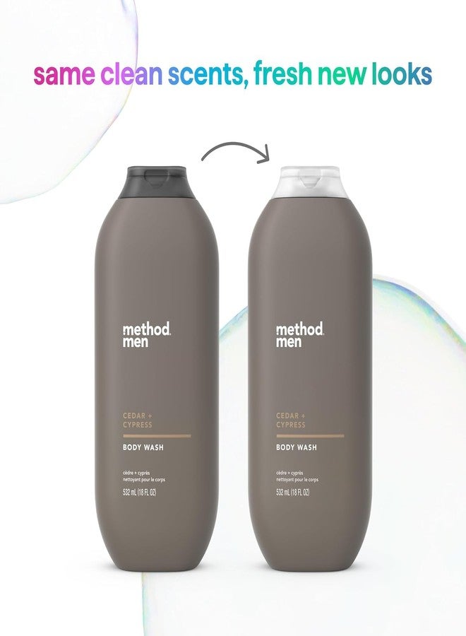 Method Men Body Wash, Cedar + Cypress, Paraben and Phthalate Free, 18 FL Oz (Pack of 6) - Image 5