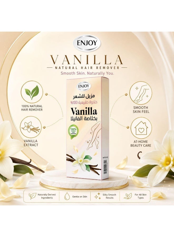 Enjoy Vanilla Hair Remover wax – 100% Natural Sweetness, With Vanilla Extract, 100 g - Image 5