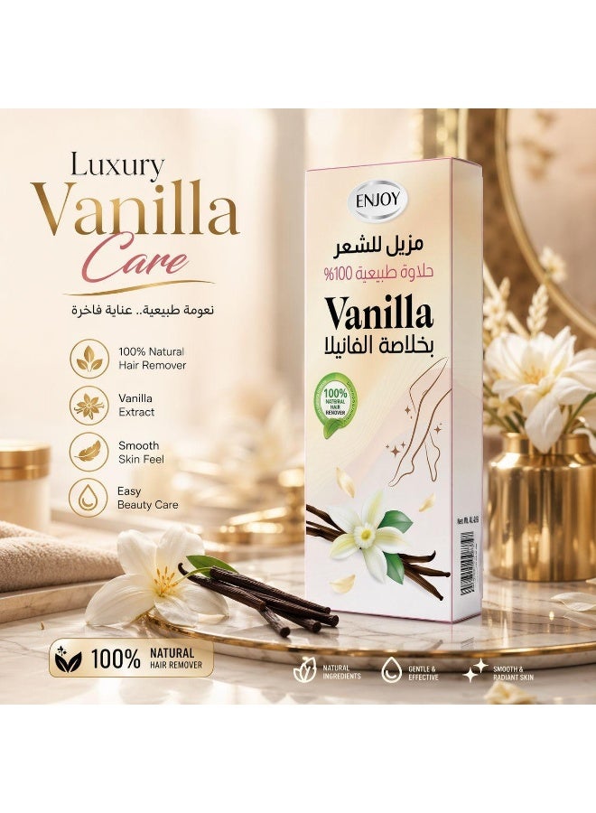 Enjoy Vanilla Hair Remover wax – 100% Natural Sweetness, With Vanilla Extract, 100 g - Image 3