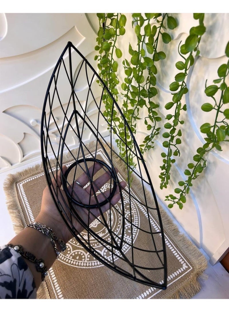 Black Wire Fruit Bowl – Metal Basket for Bread, Snacks and Multi-Purpose Tabletop Organizer - Image 2