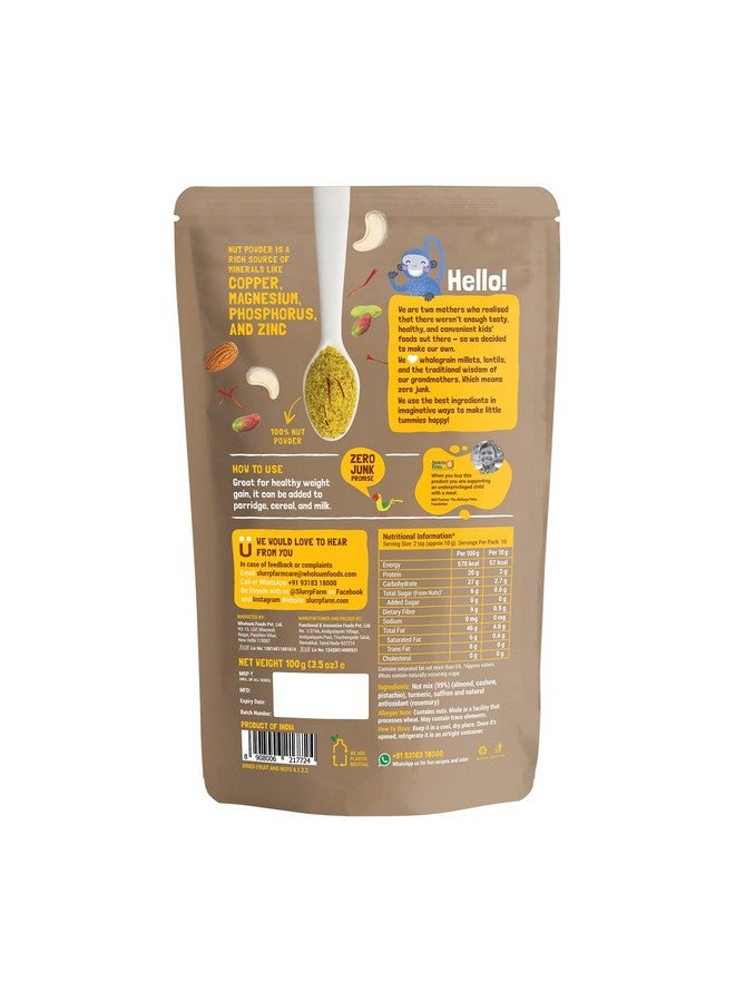 Slurrp Farm 100% Natural Nut Powder 100 G - Image 3