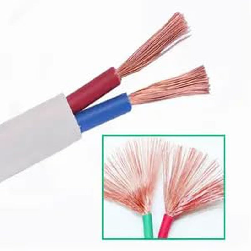 Electrrius Pvc Multi core Copper Wires 25 MM x 2 Core With ISI MARK Length 30 meter 98 Feet - Image 1