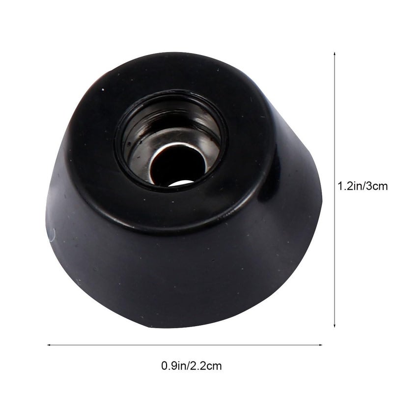 40 Pcs Rubber Furniture Feet Pads With Steel Inserts For Chair Table Legs Floor Protectors - Image 3