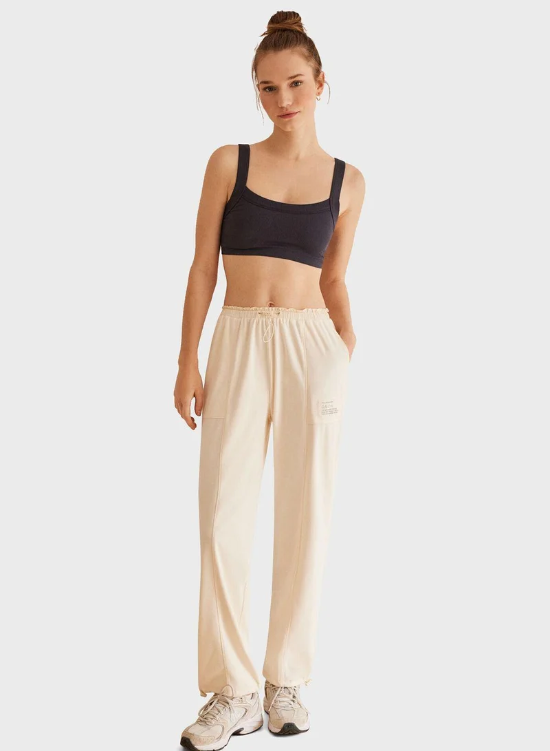 ومن سيكريت Seamless Ribbed Top