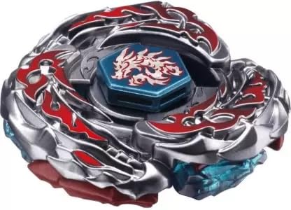 Funstars L-Dbego Destroy F:S Metal Fusion Spinning Top with Launcher Aluminum Alloy Build with Plastic Elements High Efficiency Enduring Toy (BB108) (Black, Red) - Image 4