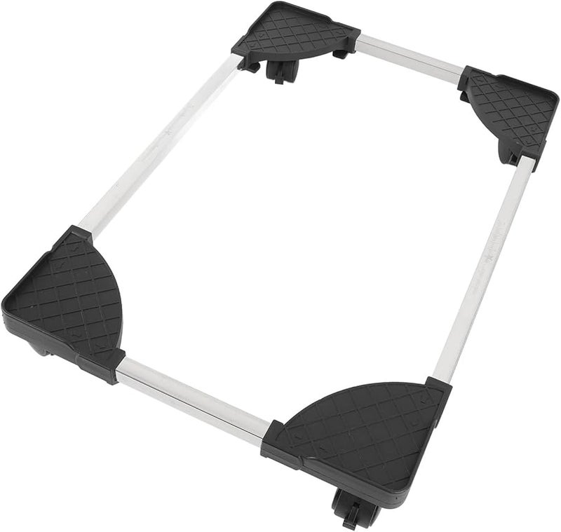 Steel Adjustable Mobile CPU Stand with Caster Wheels for PC Tower Ventilation Heat Dissipation - Image 4