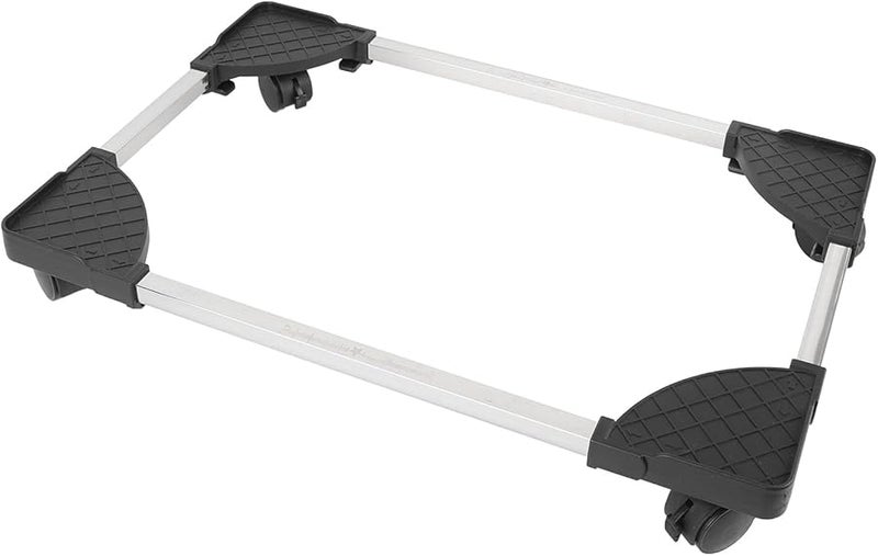 Steel Adjustable Mobile CPU Stand with Caster Wheels for PC Tower Ventilation Heat Dissipation - Image 2