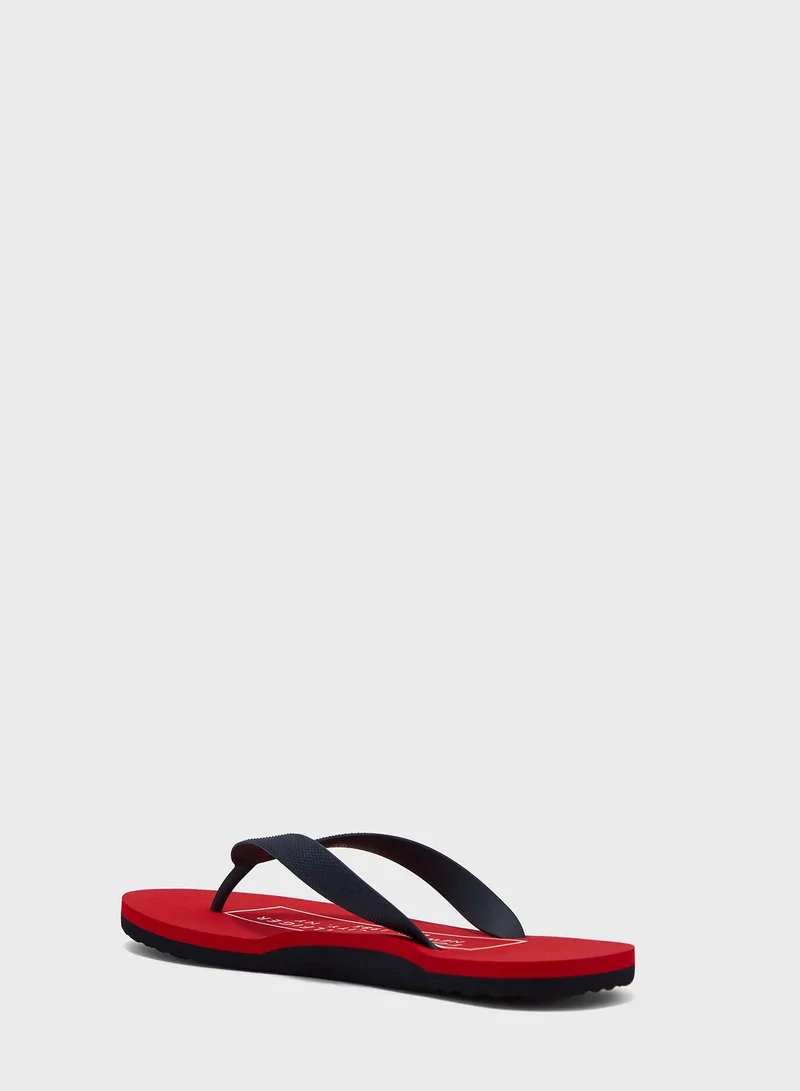 TOMMY HILFIGER Logo Flip Flops