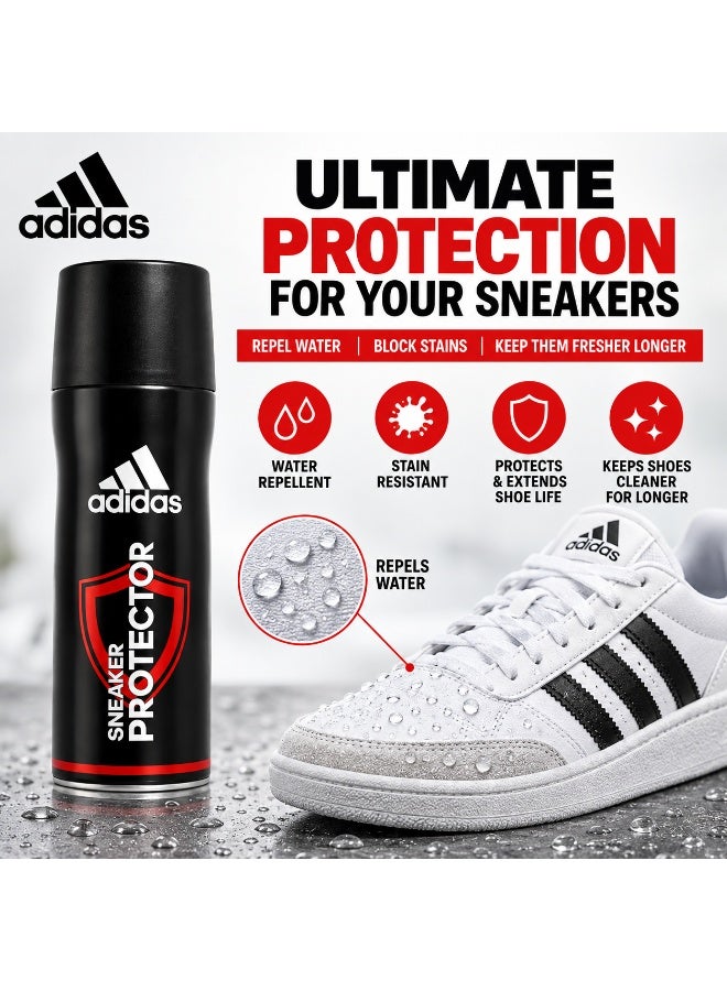 Adidas رذاذ حماية أحذية أديداس - مقاوم للماء والبقع للجلد، السويد، النوبوك، القماش والمزيد - Image 2