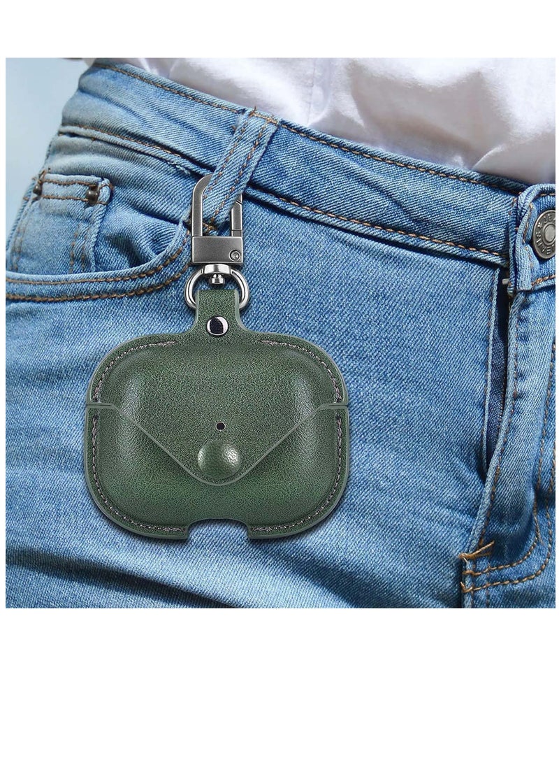 For AirPods Pro 2 Case Leather, Airpods Pro Leather Case Cover with Keychain Airpods Strap Compatible with Apple Airpods Pro 2nd Generation 2022 - Image 5
