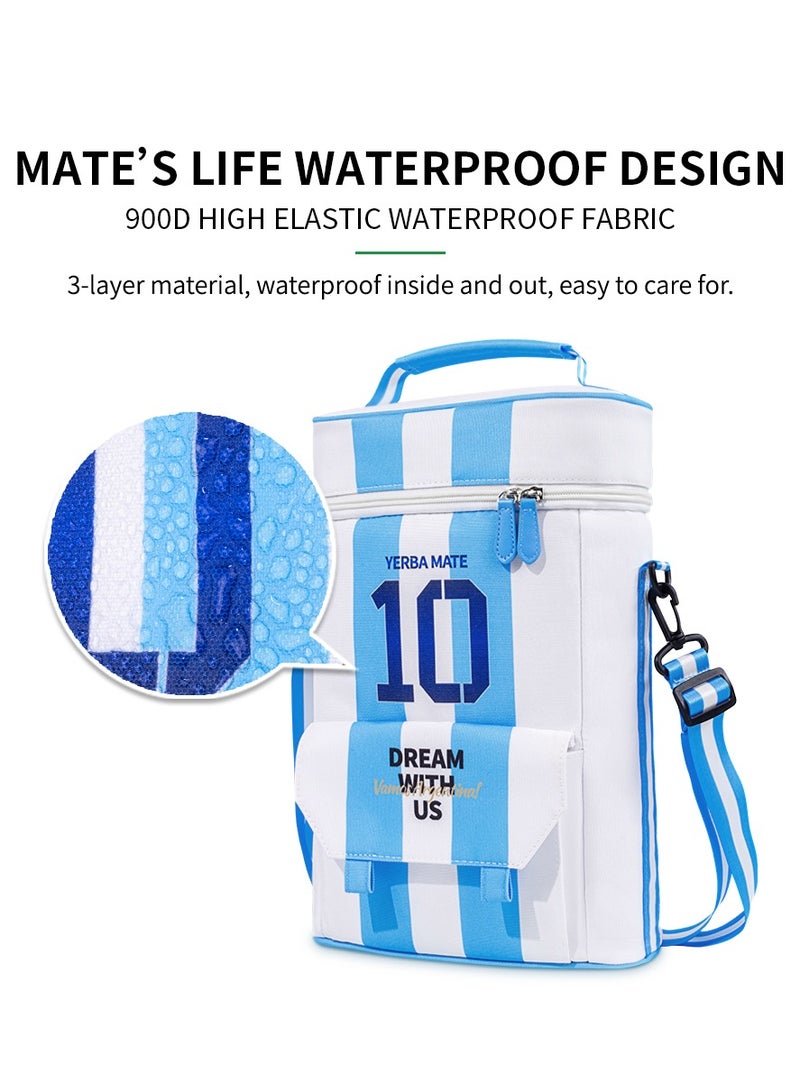 CUOPRU Premium Yerba Mate Kit Carrier Tote Bag  - Image 3