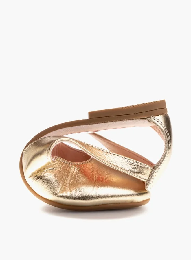 Pablosky Girls Slip-On Ballerina Shoes