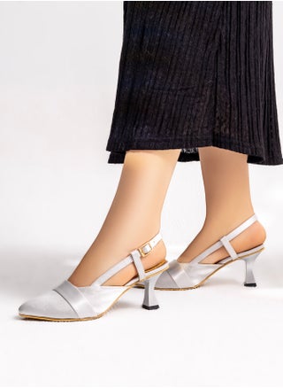 Shoes Satin Material Elegant F-29 -  Silver - pzsku/Z069B9DA5A0B601B53398Z/45/1741263728/348be5ef-f90c-4cfe-ac34-1d5cde814984