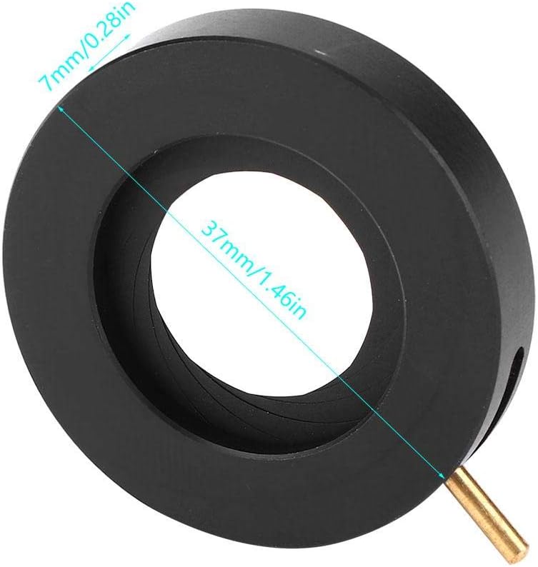 YBW Microscope Lens Adapters, Iris Diaphragm Microscope Iris Adapter Aperture Adjustable Lens Optical Diaphragm for Laboratory Microscope(SK23) - Image 4