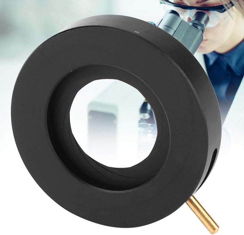 YBW Microscope Lens Adapters, Iris Diaphragm Microscope Iris Adapter Aperture Adjustable Lens Optical Diaphragm for Laboratory Microscope(SK23) - Image 2