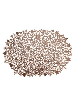 ماركة غير محددة 2 ماتات طعام من تصميم نجوم ذهبية مع شقوق  - Image 1