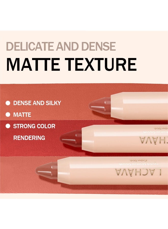 لاتشافا أحمر شفاه غير لامع للغاية ، أحمر شفاه سائل طويل الأمد ، قلم رصاص شفاه غير لامع مقاوم للماء ، خط شفاه غير لاصق ، قلم شفاه ، مكياج # 01 - Image 5