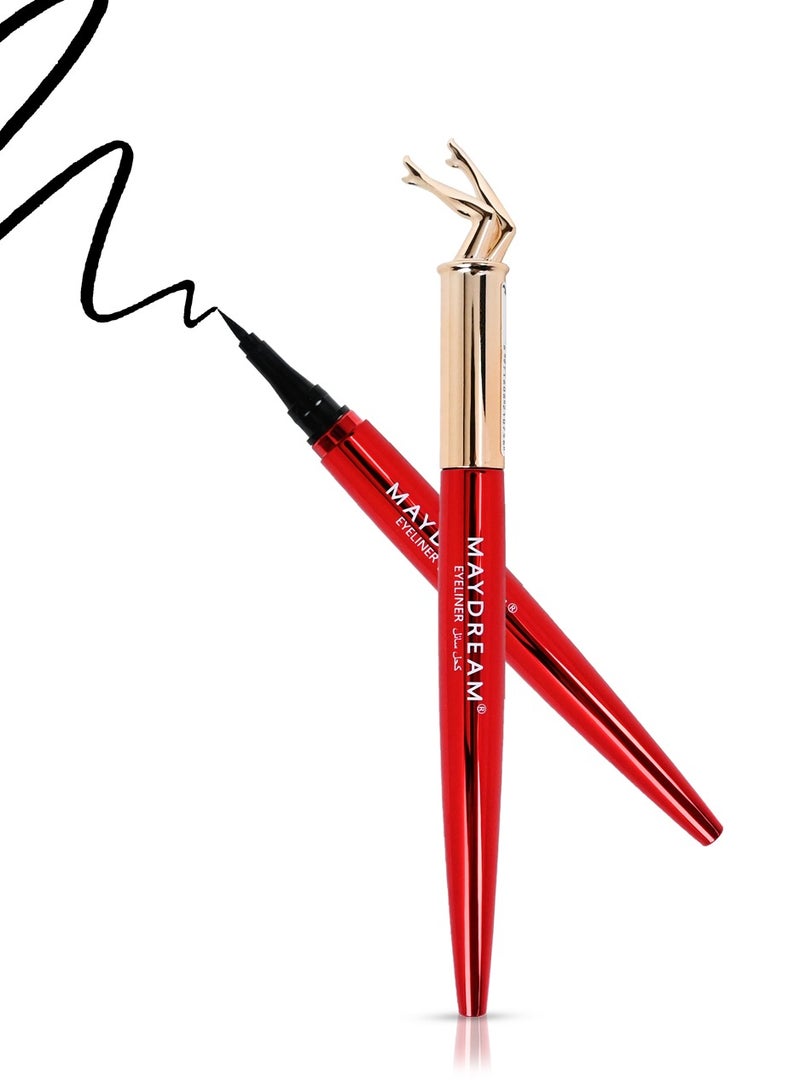 مي دريم رسم تحديد العين ايلينر اسود