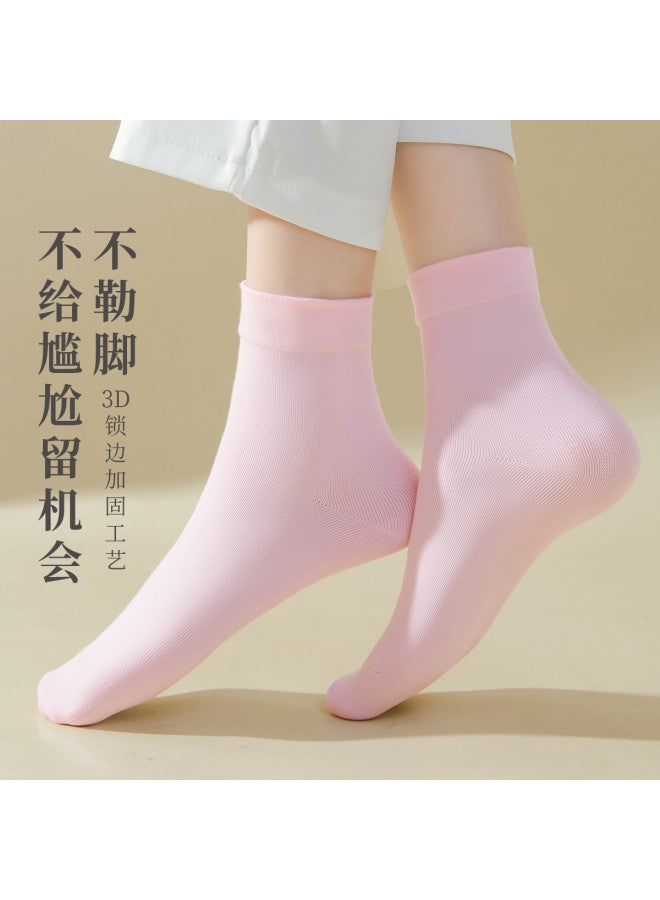 Fenton 5-pack Mid-calf Anti-bacterial & Odor-control Socks For Spring/autumn - Image 5