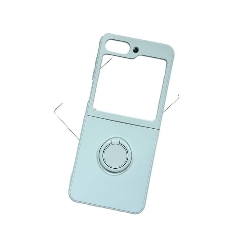 غطاء واقي | أزرق | سيليكون | حماية من السقوط | مقاوم للصدمات لـ Samsung Galaxy Z Flip 6 - Image 1