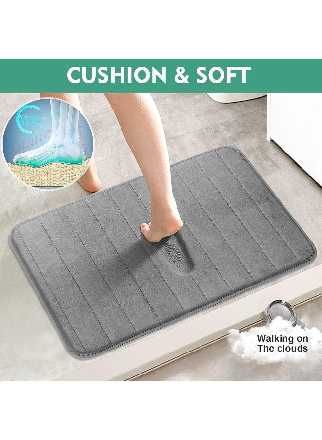 SKY-TOUCH 2 Pack Non-Slip Bath Mat Memory Foam - Image 3