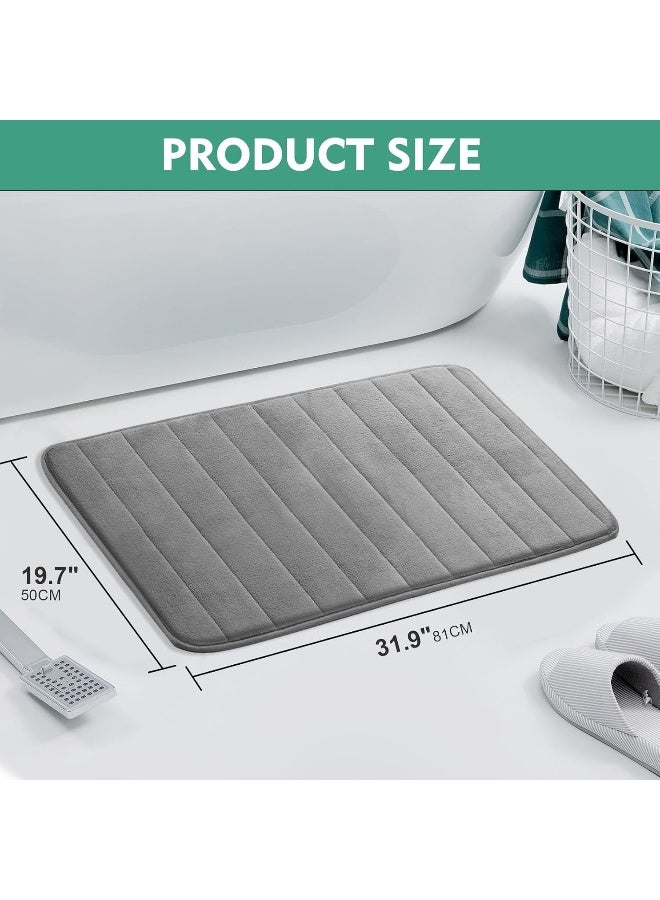 SKY-TOUCH 2 Pack Non-Slip Bath Mat Memory Foam - Image 2