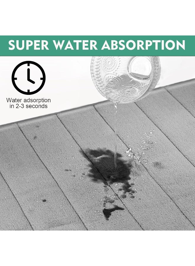 SKY-TOUCH 2 Pack Non-Slip Bath Mat Memory Foam - Image 4