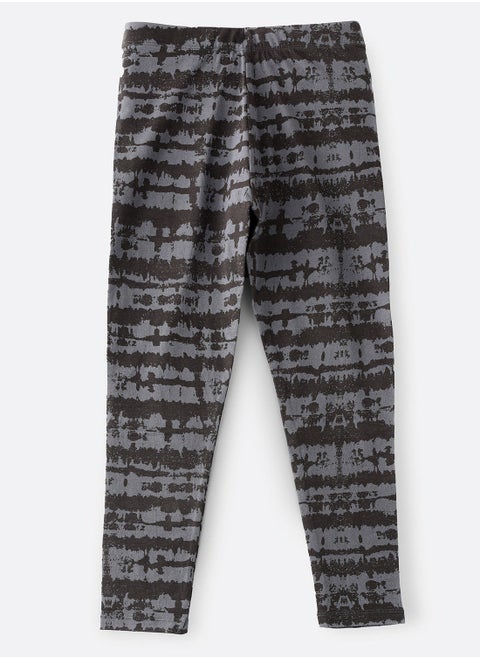 Aop knit legging