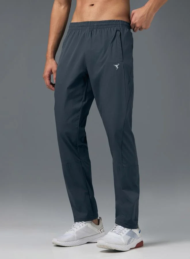 Technosport Technosport Men Solid Slim Fit Sports Track Pants