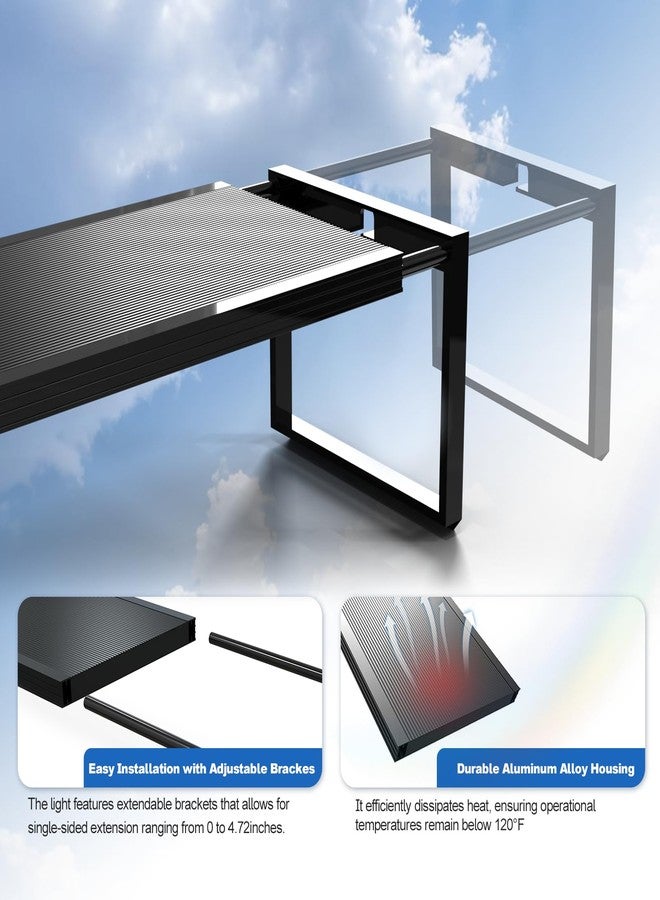 FZONE LED Aquarium Light with APP Control, Full Spectrum for 18-24‘’ Planted Aquariums, Timer Sunrise/Sunset,24W (Light 45) - Image 5