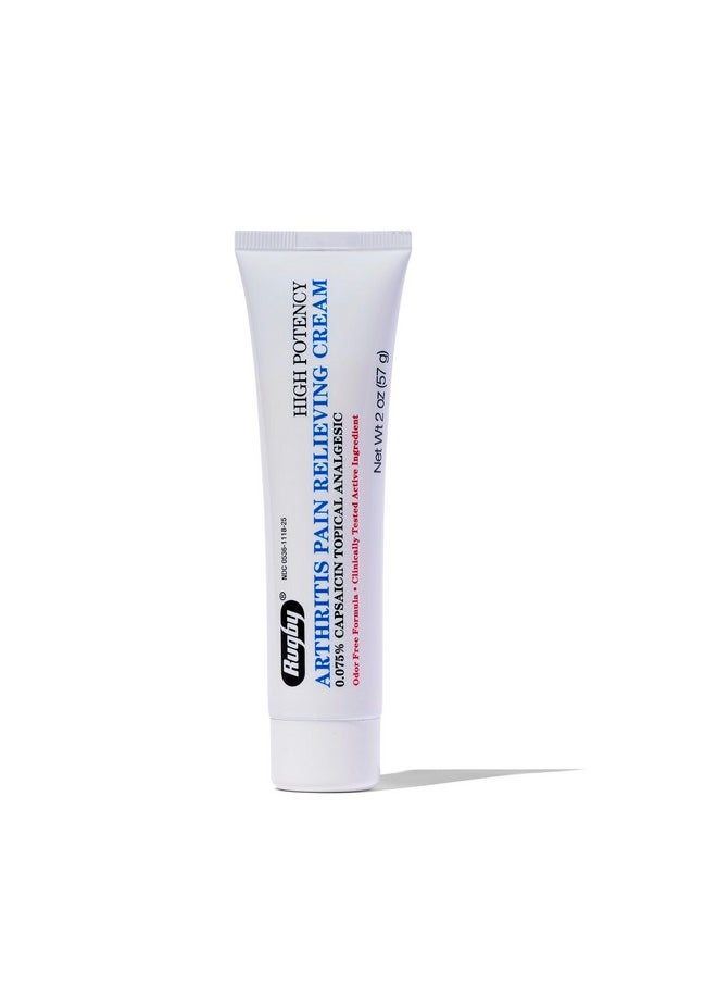 RUGBY LABORATORIES - Rugby High Potency Capsaicin 0.075% Cream - Pain Relief Cream For Arthritis - 2 Oz (57G) - Image 1