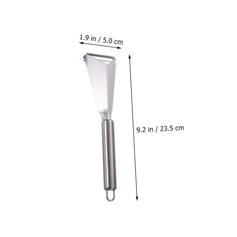 Stainless Steel Fruit Shape Cutters Apple Watermelon Slicer 2 Pcs Kitchen Carving Knives - Image 3