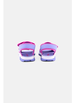 Reebok Kids Girl Wave Glider III Velcro Closure Outdoor Sandals, Lavender  - Image 2