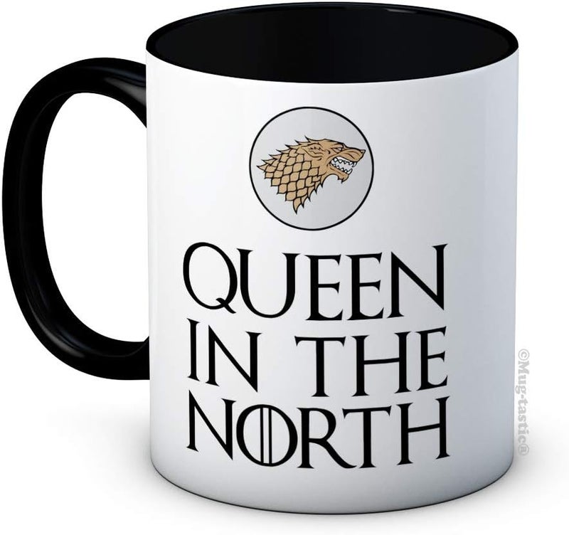 mug-tastic Queen in the North - Ceramic Coffee Mug - Image 1