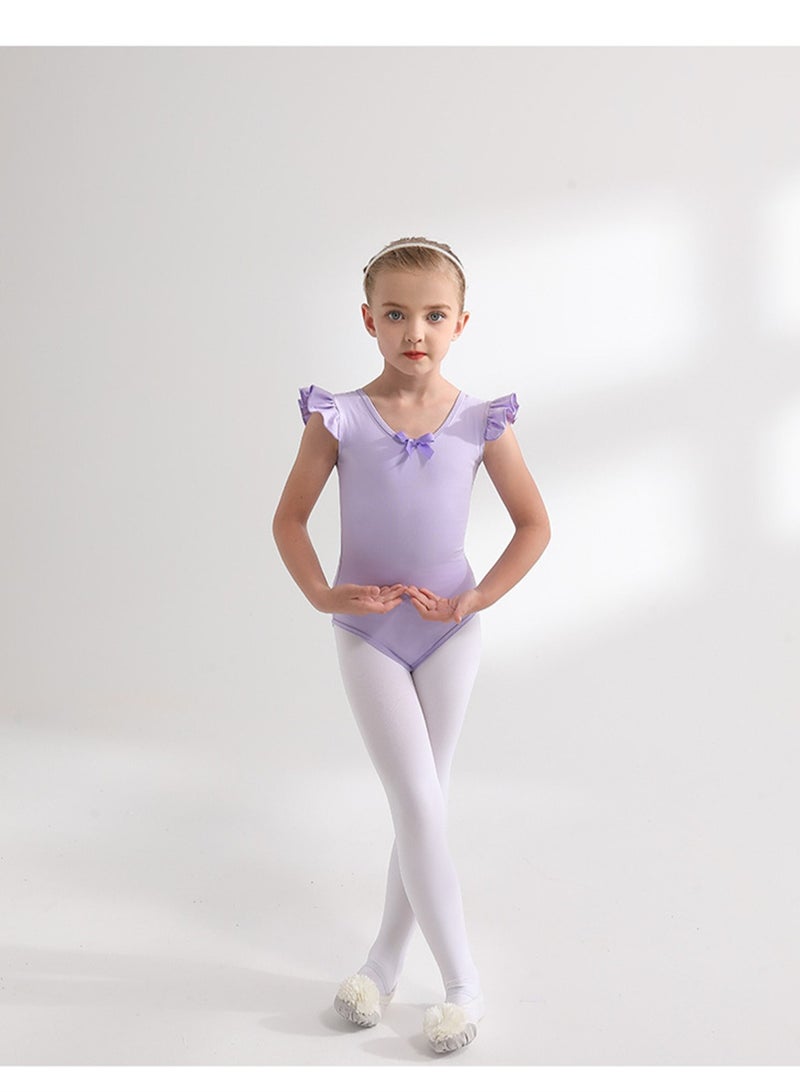 Loquat Squality Ballet Dance Tutu Dress For Girl Purple  - Image 1