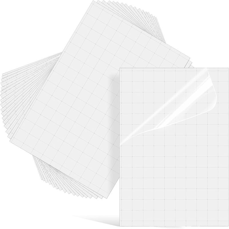 EXCEART 50 Pack Self Seal Laminating Pouches for Photos Adhesive Laminating Sheets DIY Photo Protection Film Waterproof Plastic Sheets - Image 1