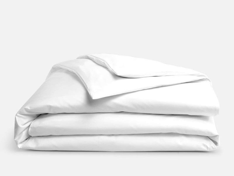 KEDARA CLOTH Duvet Cover 100 Egyptian Cotton 600 TC 92x102 Double Size Duvet CoverComforter Coverrazai CoverZipper Closer Duvet Cover with 2 Pillow Covers 92x102 InchWhite Solid - Image 2