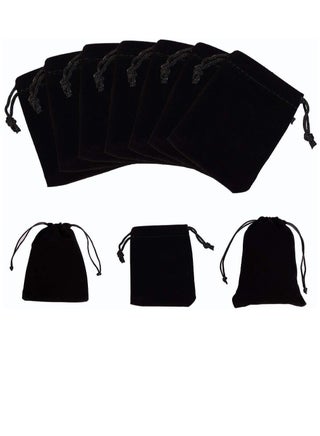 Velvet Drawstring Bags Pouches for Jewelry Gift Packaging Black H36xL25CM (10 PCS) - pzsku/Z069CE4B4E08762CF6991Z/45/_/1700916785/65302556-f377-4bc4-b9cc-9900fc28e4ab