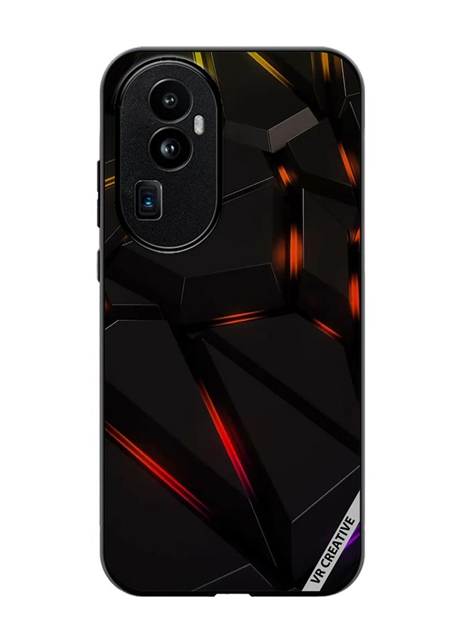 VR CREATIVE Protective Case Cover For Oppo Reno 10 Pro Plus Abstract Design Multicolour - Image 1