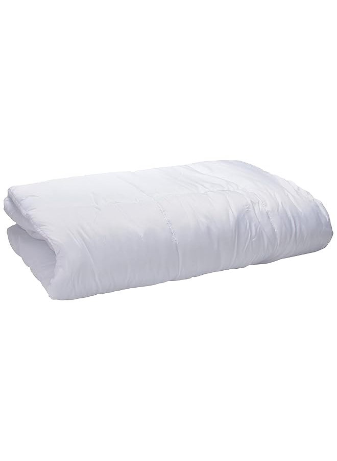 erorex Soft Duvet Insert Comforter Soft Lightweight White All Season Down Alternative Quilted Duvet Comforter Single Size 150X230 Cm  - Image 1