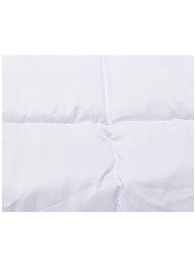 erorex Soft Duvet Insert Comforter Soft Lightweight White All Season Down Alternative Quilted Duvet Comforter Single Size 150X230 Cm  - Image 3