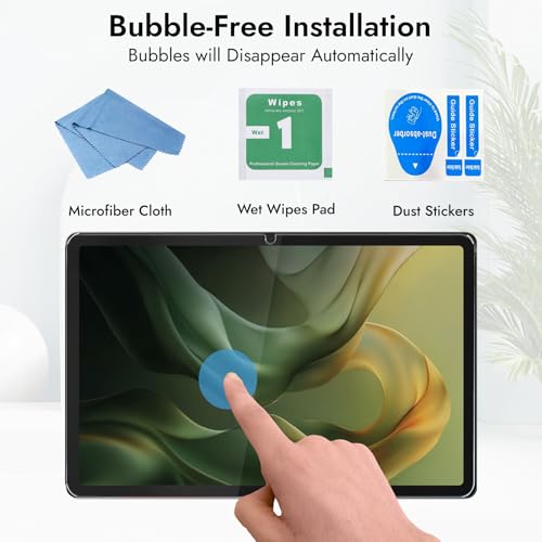 Robustrion Tempered Glass for Moto Pad 60 Neo 11" Screen Protector Guard for Moto Pad 60 Neo 11 inch Tablet - 1 Pack - Image 4