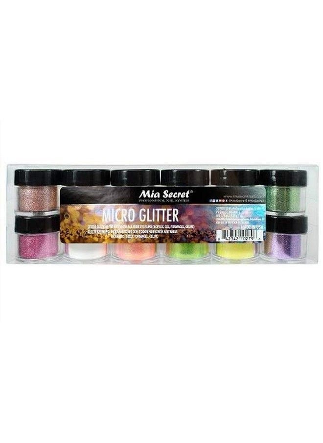 MIA SECRET - Micro Glitter 12Pc - Image 1