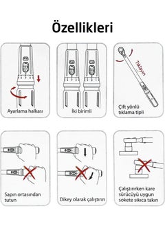 Ceta Form D02F2-2120 Exacto 1/2'' Torque Wrench 40-200 Nm  - Image 5