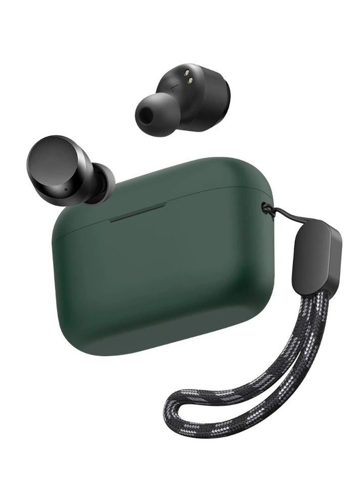 Earphone Protective Case Suitable For Anker Soundcore A20i Cover Shockproof Shell Washable Silicone Housing Anti Dust Sleeve Frame (Green) 