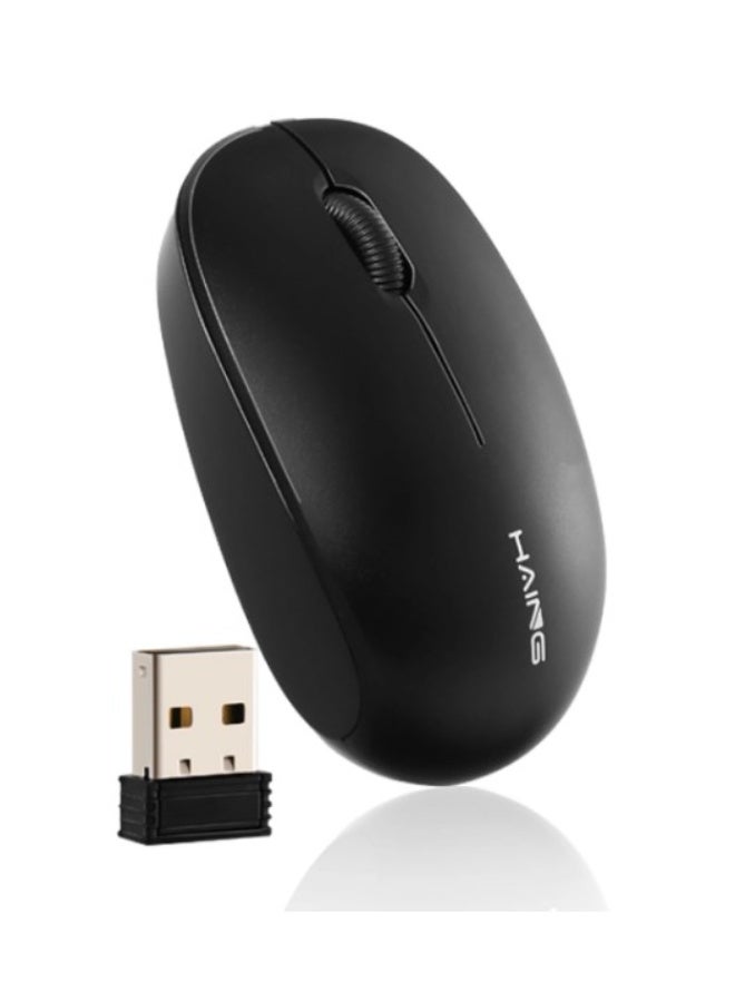 Haing فأرة كمبيوتر لاسلكية USB بصرية 2.4G - Image 1
