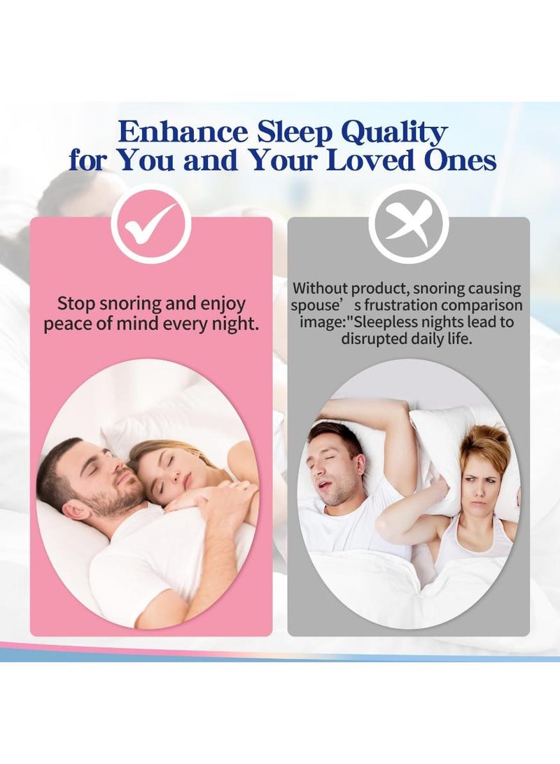 خاجول 8 قطع/مجموعة أجهزة إيقاف الشخير، موسعات أنف سيليكون قابلة لإعادة الاستخدام لتحسين جودة النوم - Image 5