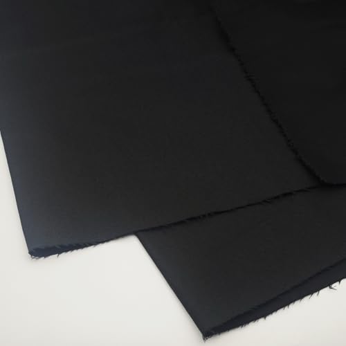 VoizVony 1 Yard 8 oz Black Denim Fabric for Sewing, Crafting Stylish Black Denim Fabric for Jean Material (60''x36'') - Image 5