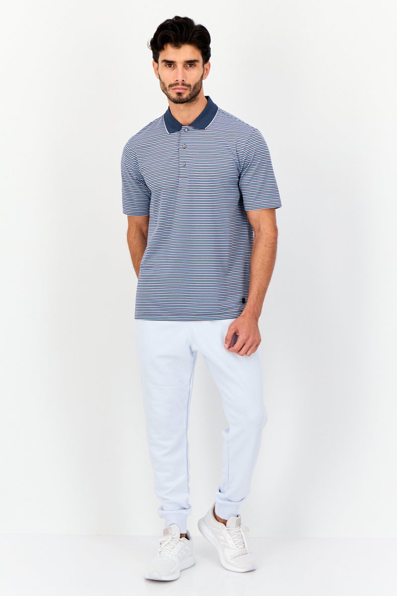 Greg Norman Men Sportswear Fit Short Sleeve Outdoor Polo Shirt, Multicolor - Image 4